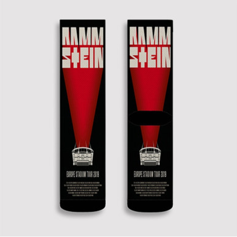 Pastele Rammstein Tour 2019 Custom Socks Sublimation Awesome Printed Sports Elite Socks Polyester Cushioned Bottoms Gym Gymnastic Running Yoga School Skatebording Basketball Spandex