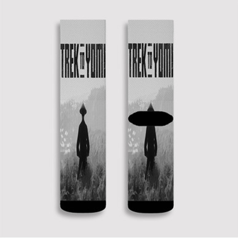 Pastele Trek To Yomi Custom Socks Sublimation Awesome Printed Sports Elite Socks Polyester Cushioned Bottoms Gym Gymnastic Running Yoga School Skatebording Basketball Spandex
