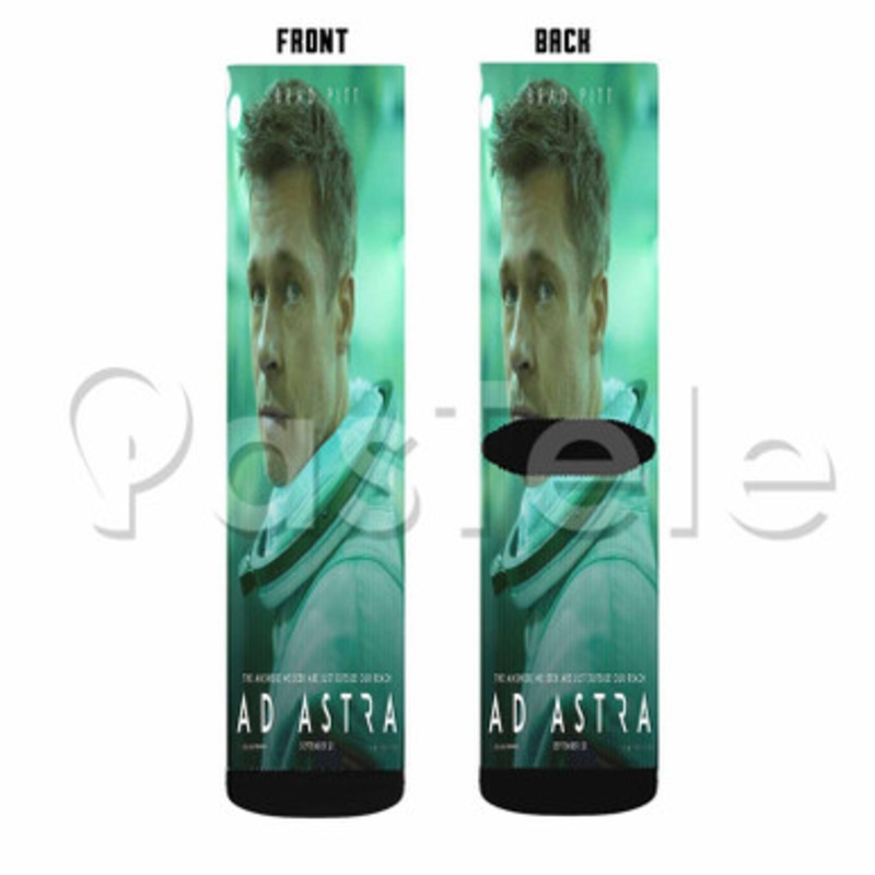 Ad Astra Custom Sublimation Personalized Printed Socks Polyester Acrylic Nylon Spandex