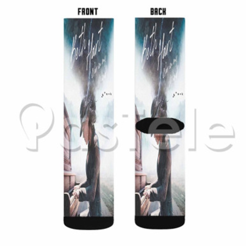 Beth Hart War in My Mind Custom Sublimation Personalized Printed Socks Polyester Acrylic Nylon Spandex