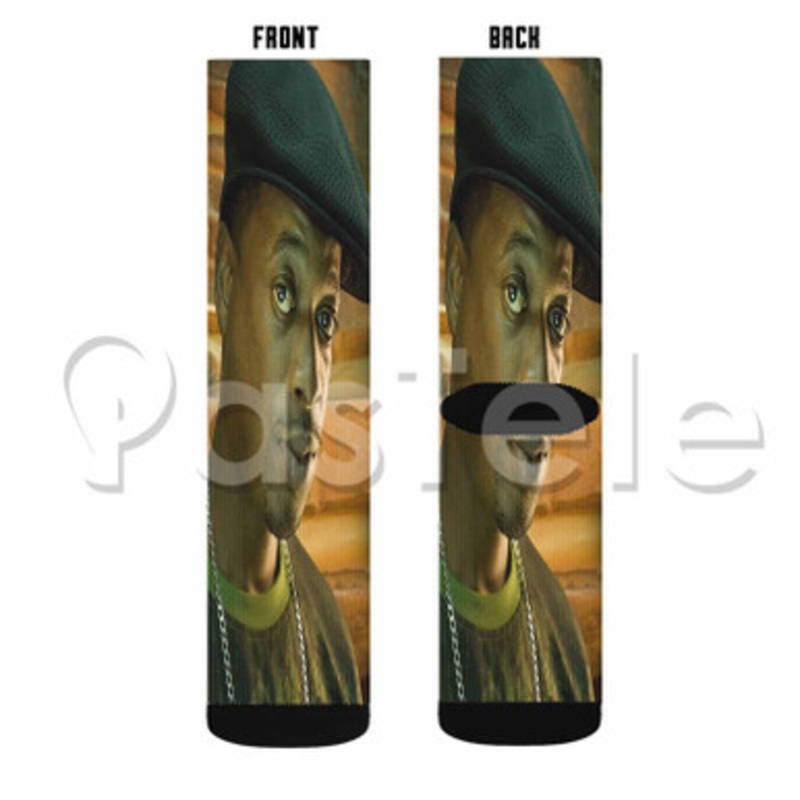 Devin The Dude 2 Custom Sublimation Personalized Printed Socks Polyester Acrylic Nylon Spandex