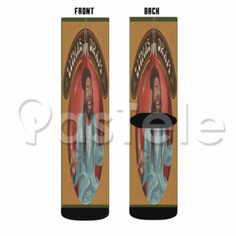 DRAM Litmas Custom Sublimation Personalized Printed Socks Polyester Acrylic Nylon Spandex