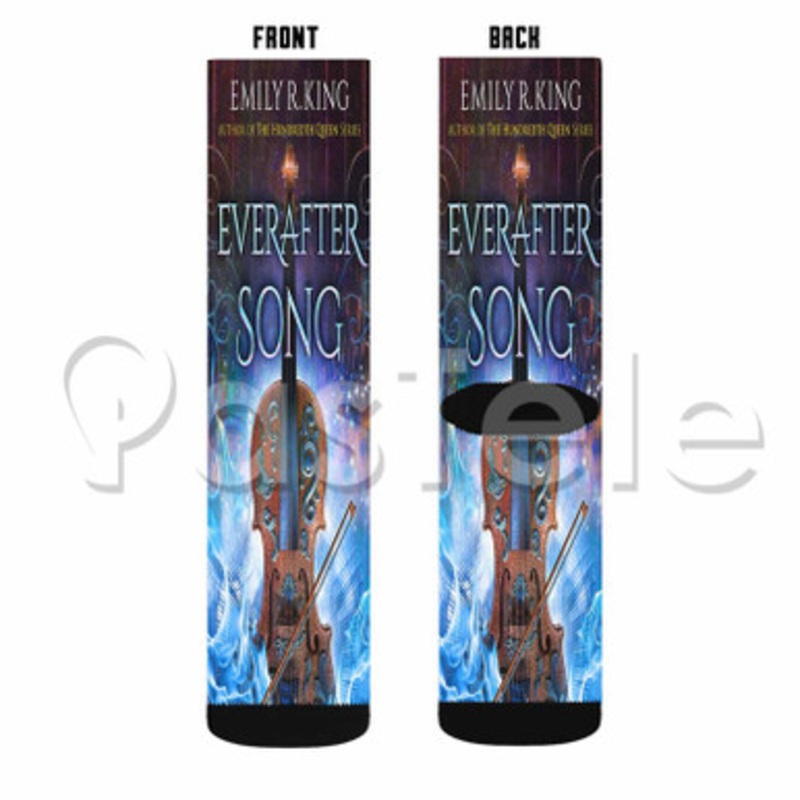 Everafter Song Custom Sublimation Personalized Printed Socks Polyester Acrylic Nylon Spandex
