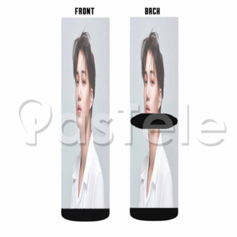 Exo Kai Custom Sublimation Personalized Printed Socks Polyester Acrylic Nylon Spandex