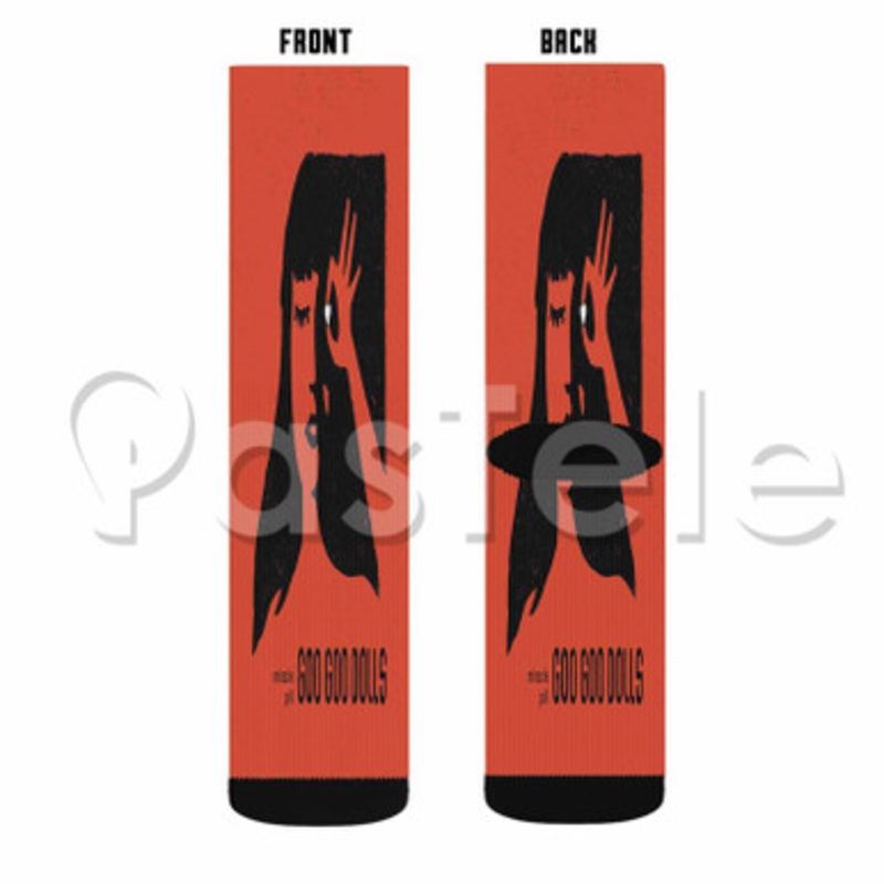 Goo Goo Dolls Miracle Pill Custom Sublimation Personalized Printed Socks Polyester Acrylic Nylon Spandex