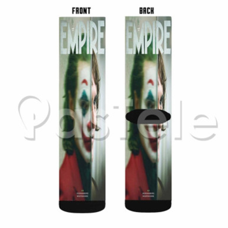 Joker Empire Custom Sublimation Personalized Printed Socks Polyester Acrylic Nylon Spandex