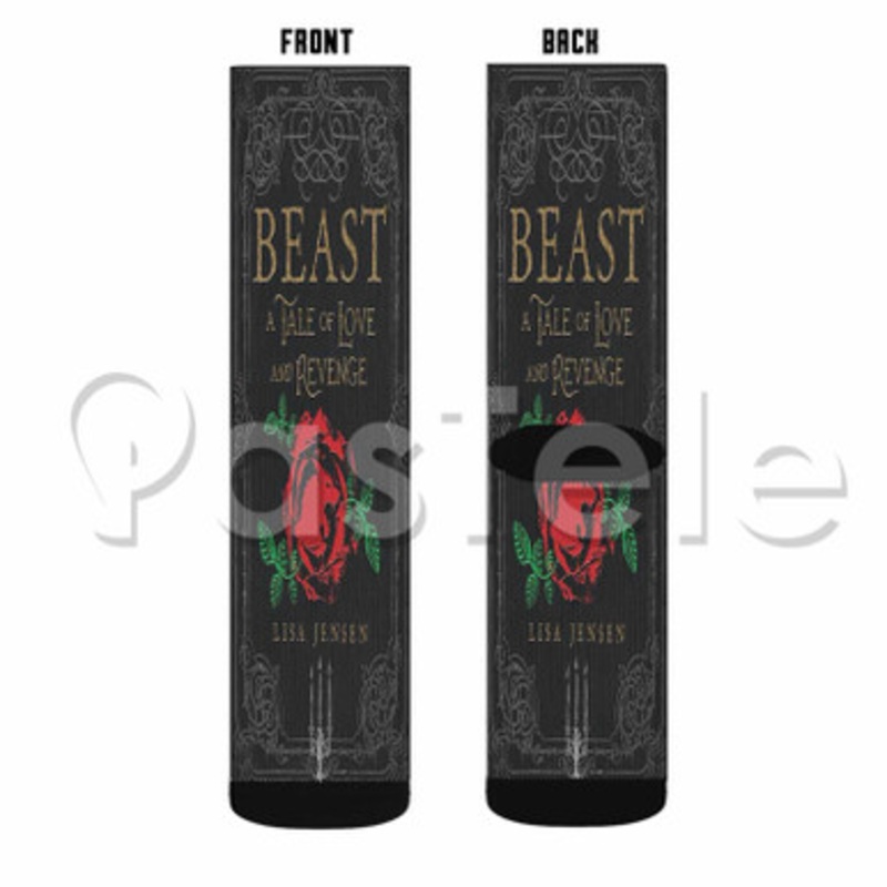 Beast A Tale of Love and Revenge Custom Sublimation Personalized Printed Socks Polyester Acrylic Nylon Spandex