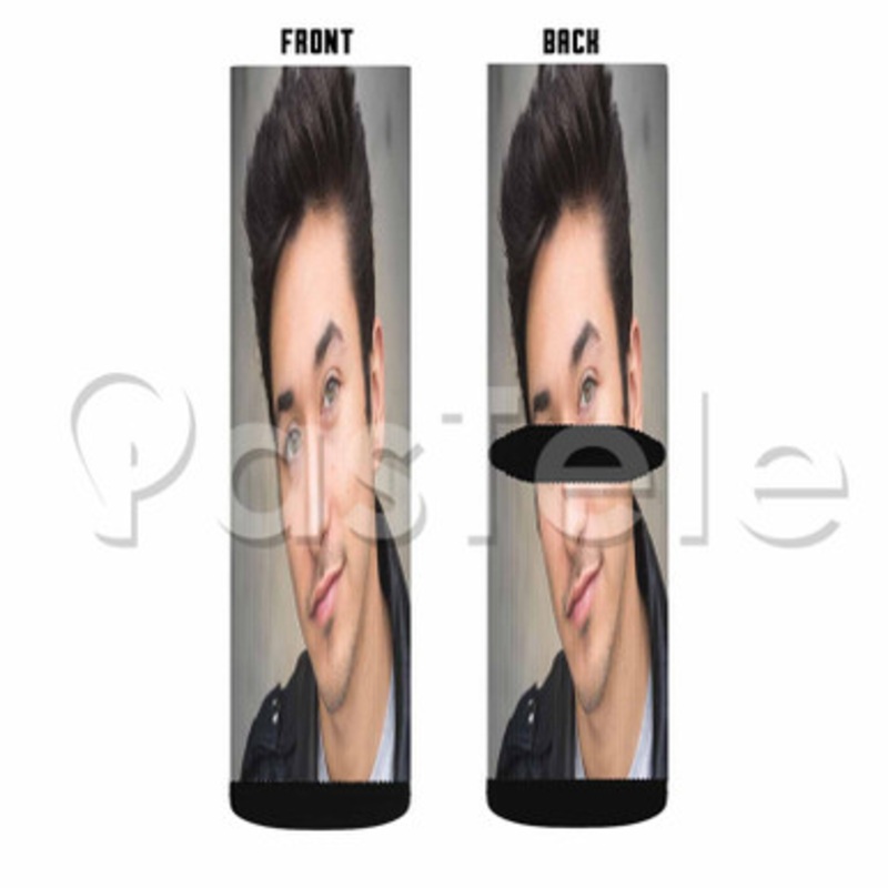 brennen taylor Custom Sublimation Personalized Printed Socks Polyester Acrylic Nylon Spandex