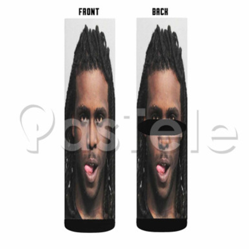 Chief Keef Custom Sublimation Personalized Printed Socks Polyester Acrylic Nylon Spandex