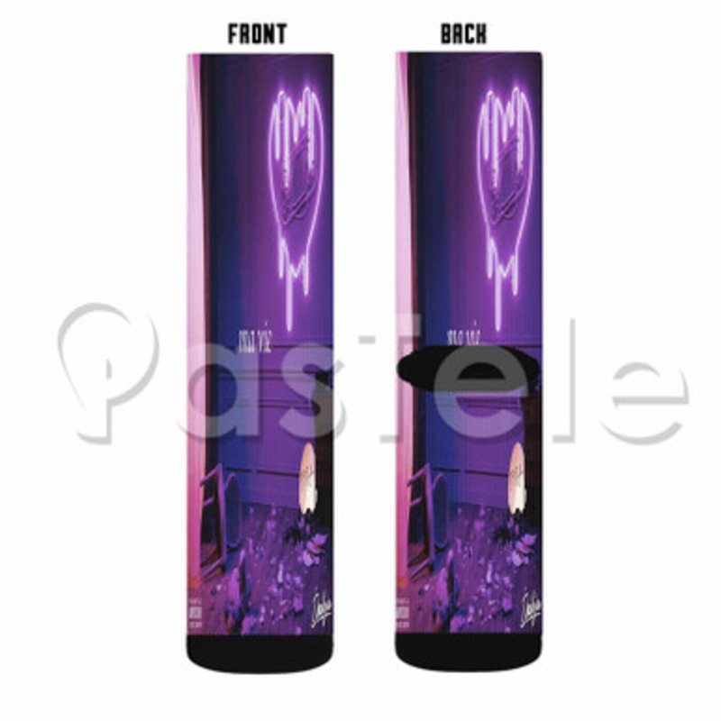Dadju Ma vie Custom Sublimation Personalized Printed Socks Polyester Acrylic Nylon Spandex