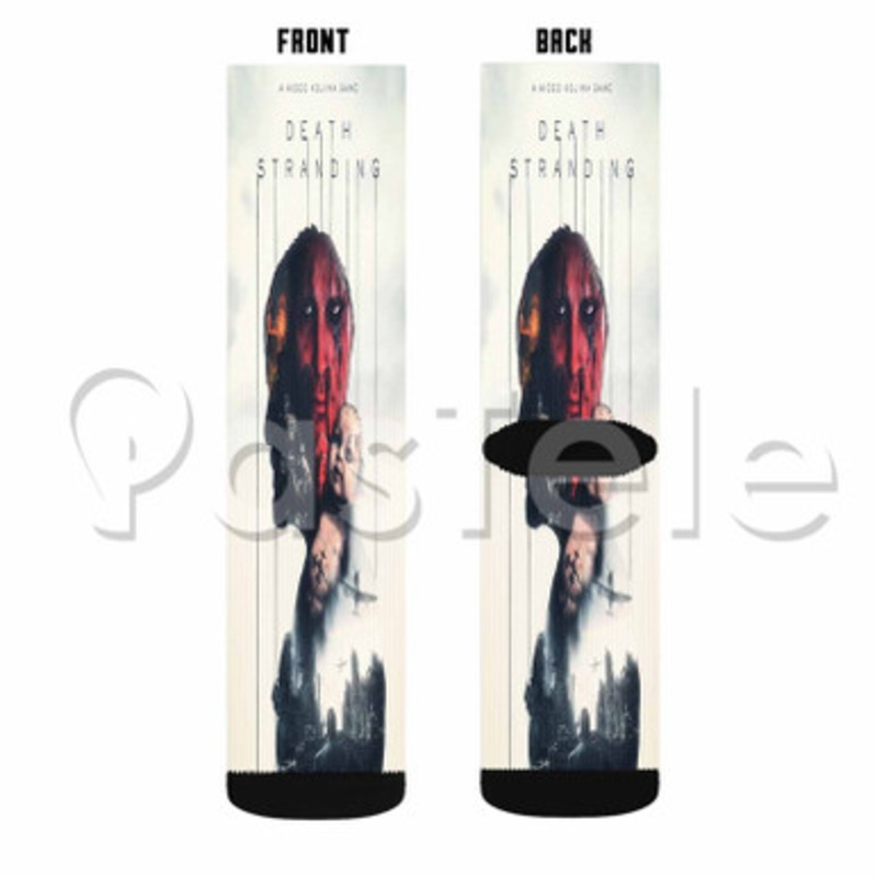 Death Stranding 2 Custom Sublimation Personalized Printed Socks Polyester Acrylic Nylon Spandex