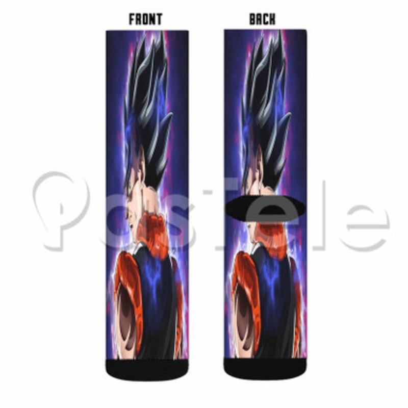 Dragon Ball Custom Sublimation Personalized Printed Socks Polyester Acrylic Nylon Spandex