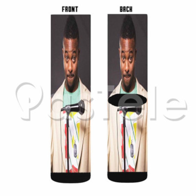 Eddie B Custom Sublimation Personalized Printed Socks Polyester Acrylic Nylon Spandex