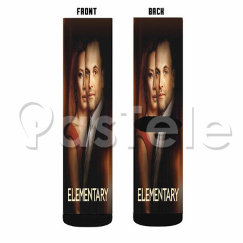 Elementary Season 7 Custom Sublimation Personalized Printed Socks Polyester Acrylic Nylon Spandex