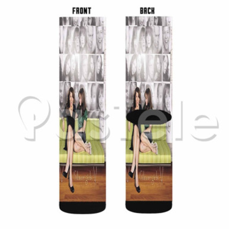 Gilmore Girls Custom Sublimation Personalized Printed Socks Polyester Acrylic Nylon Spandex