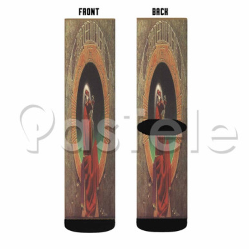 Grateful Dead Blues For Allah Custom Sublimation Personalized Printed Socks Polyester Acrylic Nylon Spandex