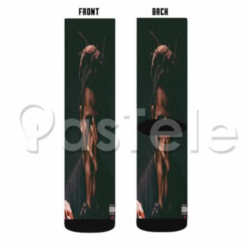 Childish Major Woo ah Custom Sublimation Personalized Printed Socks Polyester Acrylic Nylon Spandex