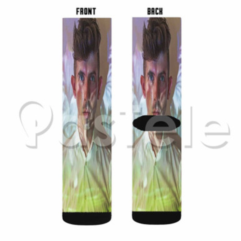 Danny AYER Custom Sublimation Personalized Printed Socks Polyester Acrylic Nylon Spandex