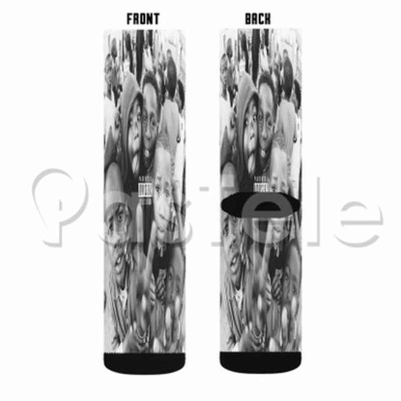 Day Ones WELL Custom Sublimation Personalized Printed Socks Polyester Acrylic Nylon Spandex