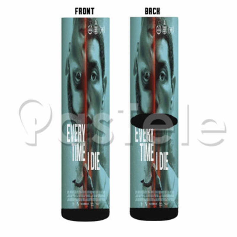 Everytime I Die Custom Sublimation Personalized Printed Socks Polyester Acrylic Nylon Spandex