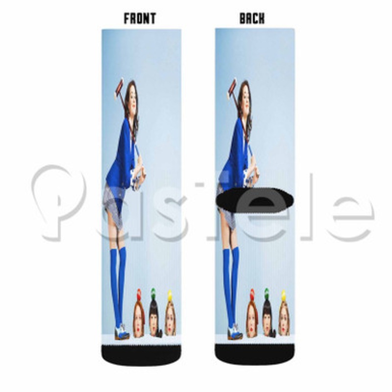 Heathers the Musical Custom Sublimation Personalized Printed Socks Polyester Acrylic Nylon Spandex