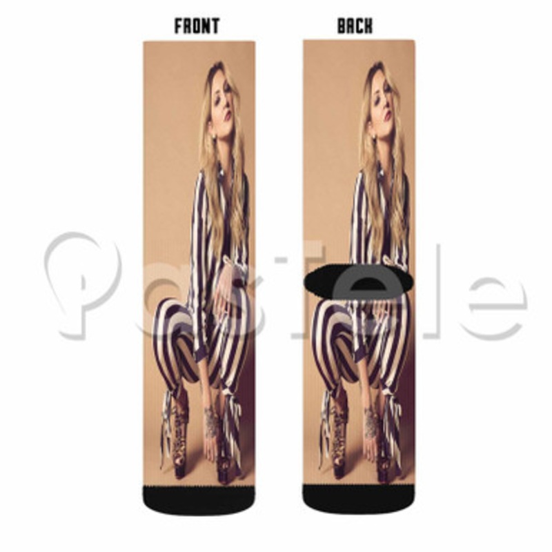 Julia Michaels Photo Custom Sublimation Personalized Printed Socks Polyester Acrylic Nylon Spandex