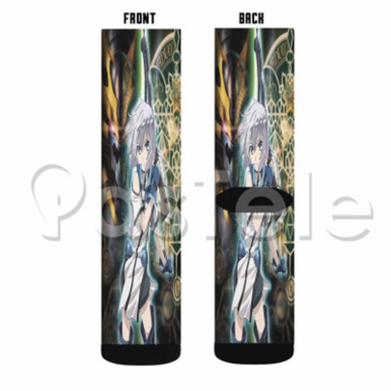 Knight s and Magic Custom Sublimation Personalized Printed Socks Polyester Acrylic Nylon Spandex