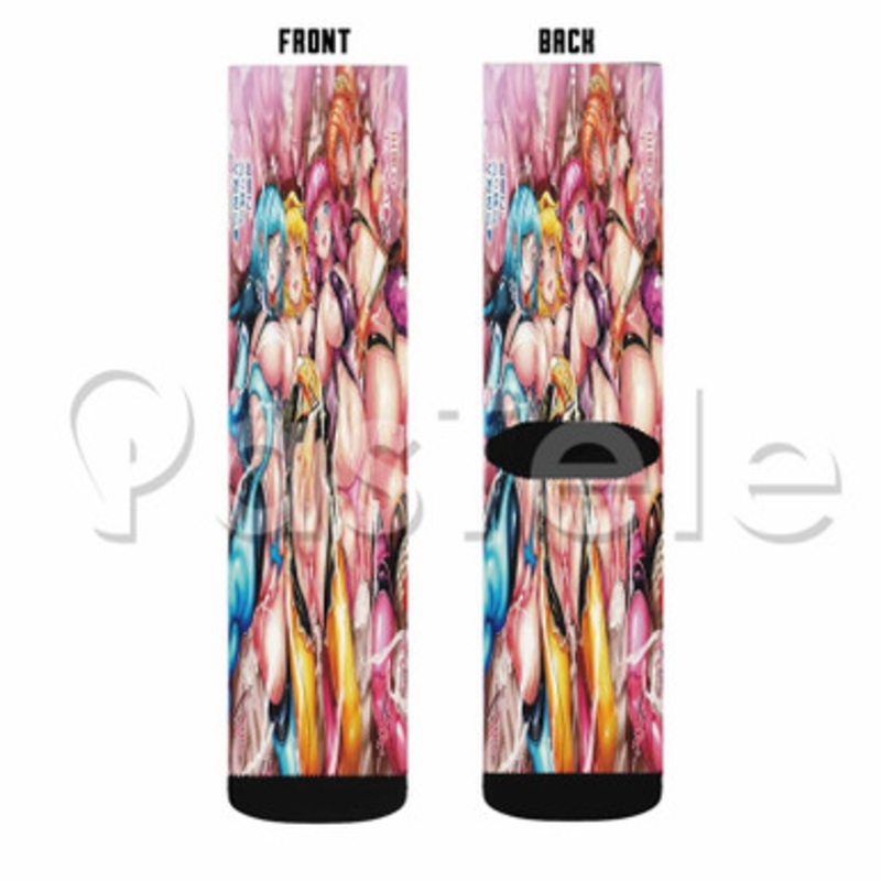 Majuu Jouka Shoujo Utea Custom Sublimation Personalized Printed Socks Polyester Acrylic Nylon Spandex