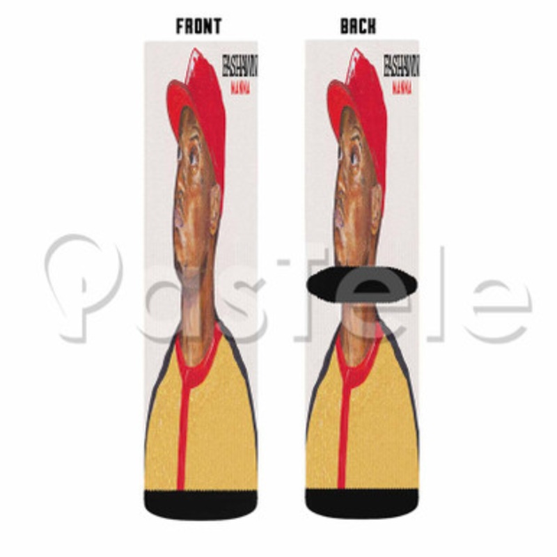 Manna Fashawn Custom Sublimation Personalized Printed Socks Polyester Acrylic Nylon Spandex