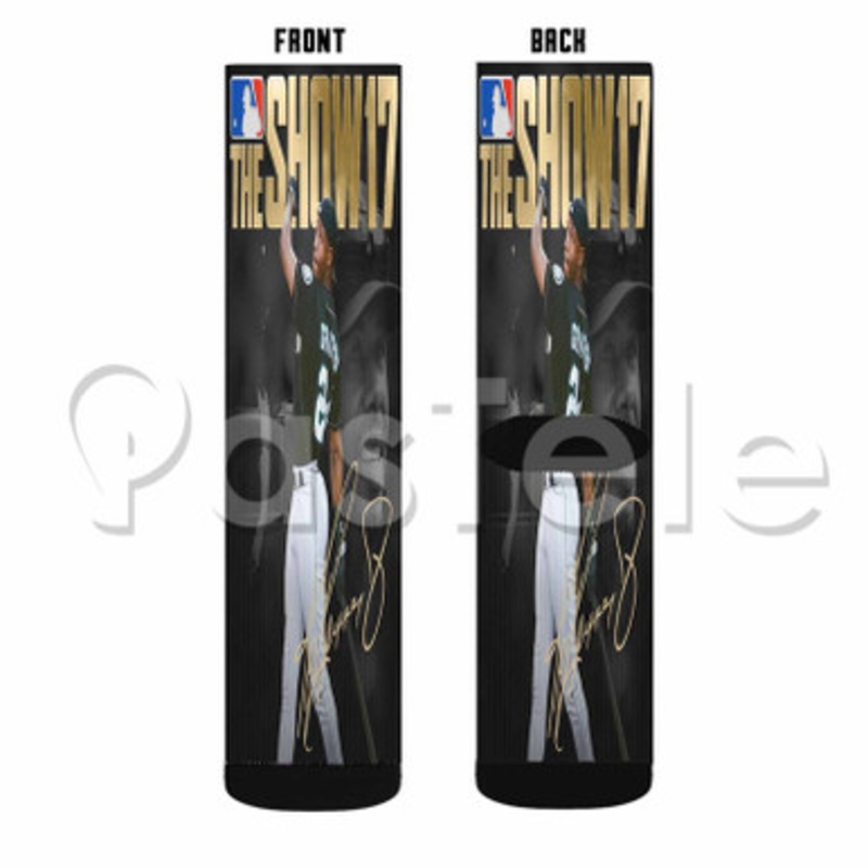 MLB The Show 17 Custom Sublimation Personalized Printed Socks Polyester Acrylic Nylon Spandex