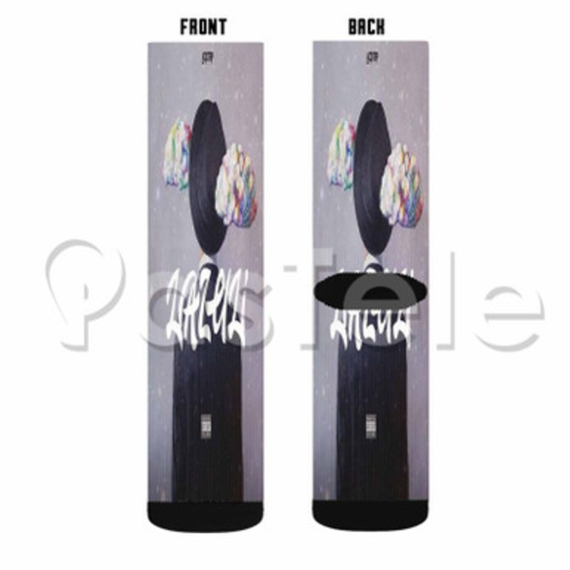 Sega Saturn Acid Trip Custom Sublimation Personalized Printed Socks Polyester Acrylic Nylon Spandex