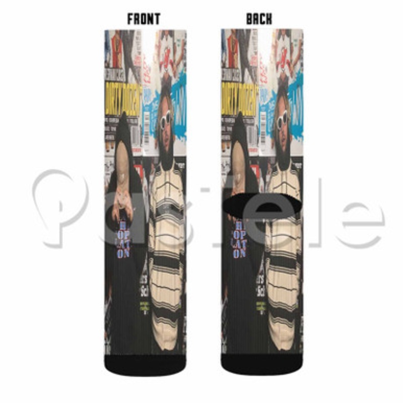 uicideboy Custom Sublimation Personalized Printed Socks Polyester Acrylic Nylon Spandex