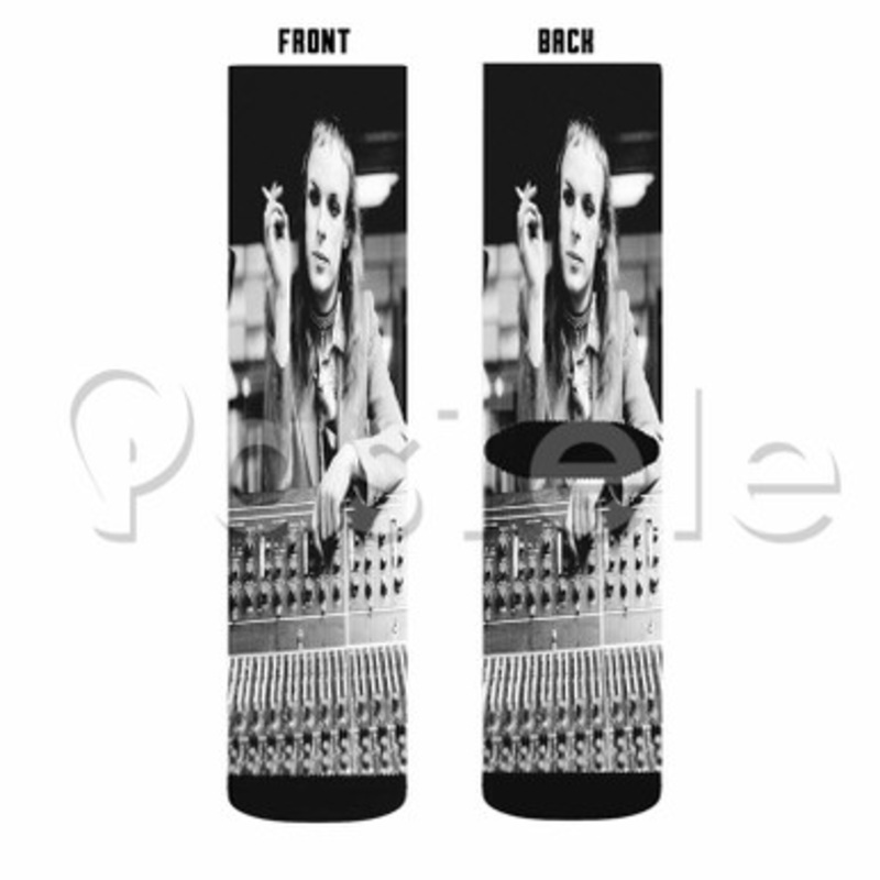 Brian Eno Custom Sublimation Personalized Printed Socks Polyester Acrylic Nylon Spandex