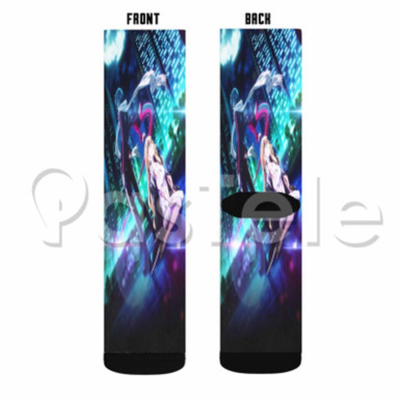 Dies Irae Custom Sublimation Personalized Printed Socks Polyester Acrylic Nylon Spandex