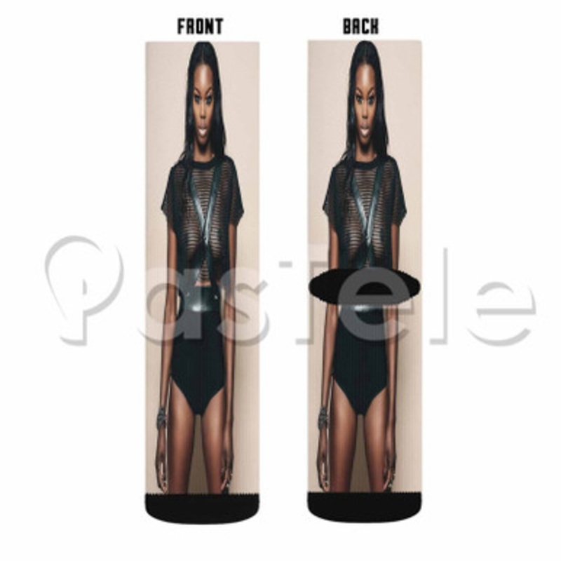 Eugena Washington Custom Sublimation Personalized Printed Socks Polyester Acrylic Nylon Spandex