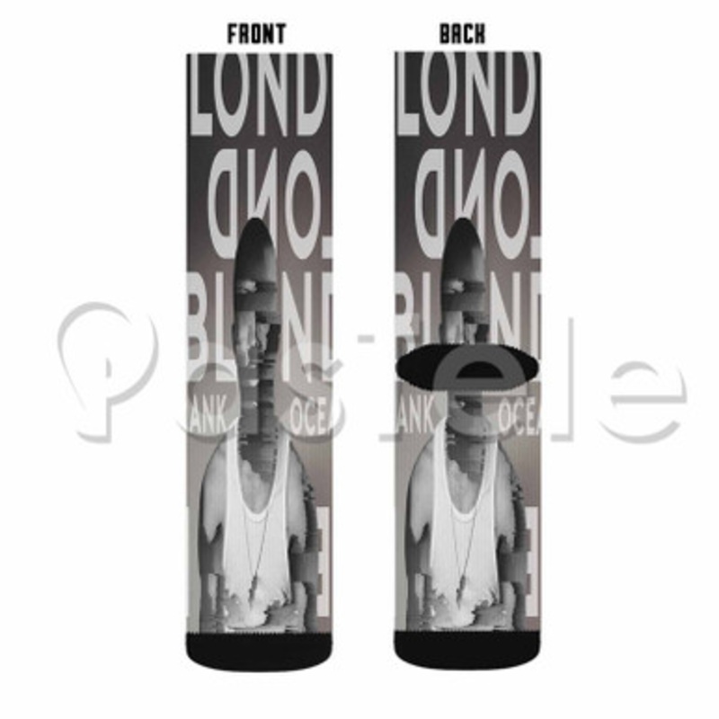 Frank Ocean Blond Custom Sublimation Personalized Printed Socks Polyester Acrylic Nylon Spandex