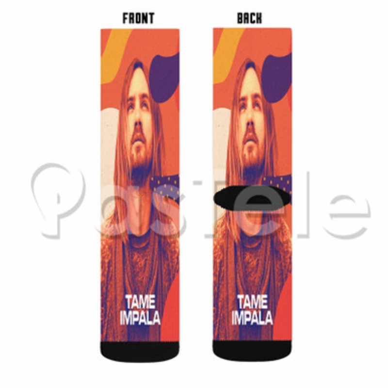 Kevin Parker Custom Sublimation Personalized Printed Socks Polyester Acrylic Nylon Spandex