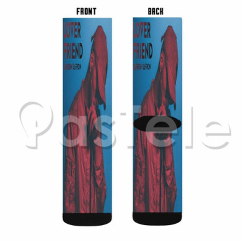 Lover Friend Darrein Safron Custom Sublimation Personalized Printed Socks Polyester Acrylic Nylon Spandex