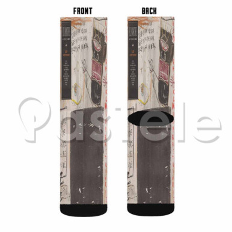 Made It Freestyle Eli Sostre Custom Sublimation Personalized Printed Socks Polyester Acrylic Nylon Spandex