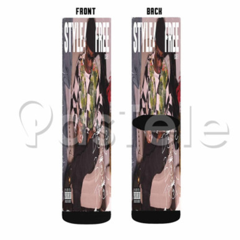 Magnolia Troy Ave Custom Sublimation Personalized Printed Socks Polyester Acrylic Nylon Spandex