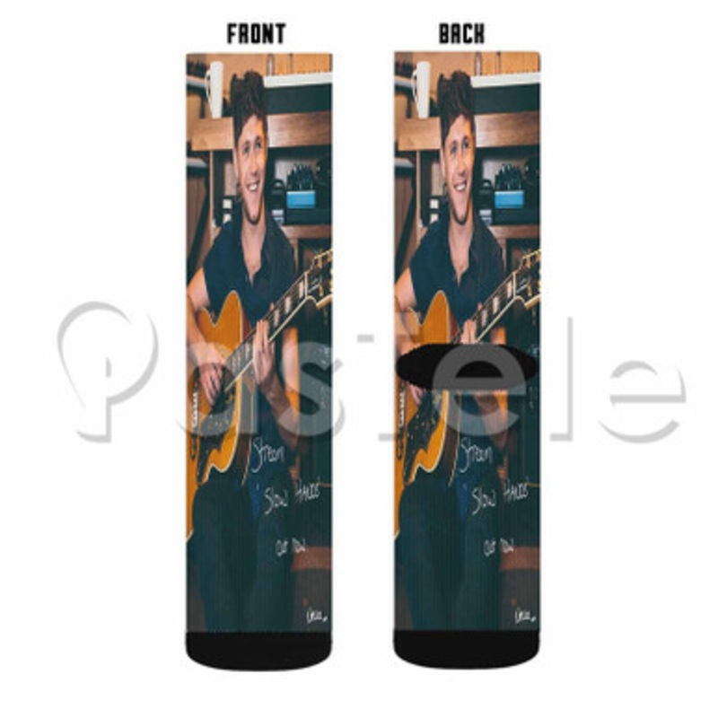 Niall Horan Custom Sublimation Personalized Printed Socks Polyester Acrylic Nylon Spandex