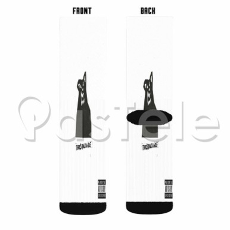 Russ Me You Custom Sublimation Personalized Printed Socks Polyester Acrylic Nylon Spandex