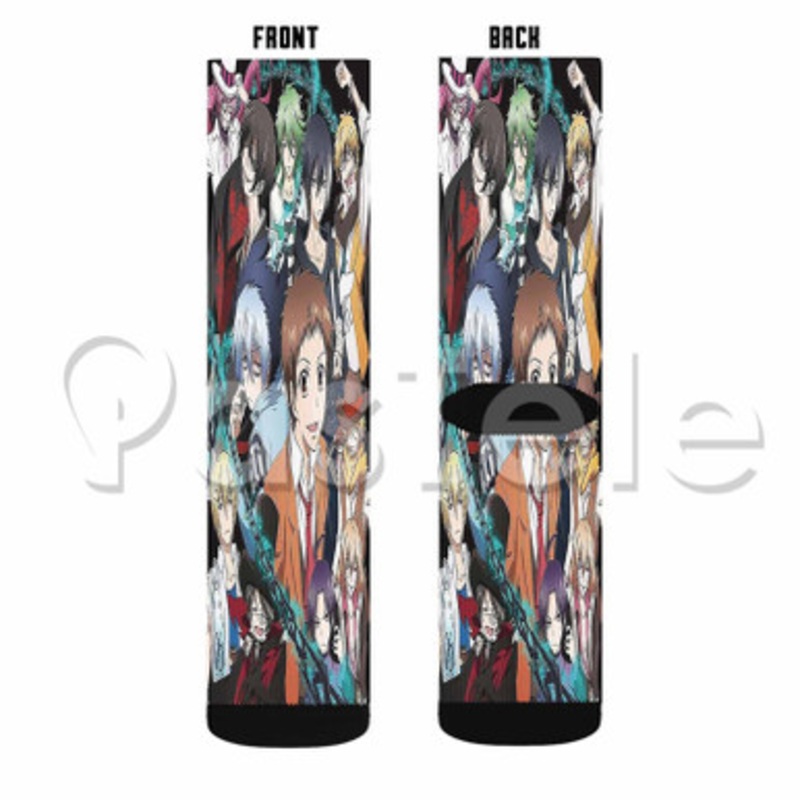Servamp Custom Sublimation Personalized Printed Socks Polyester Acrylic Nylon Spandex