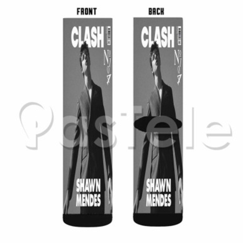 Shawn Mendes Custom Sublimation Personalized Printed Socks Polyester Acrylic Nylon Spandex