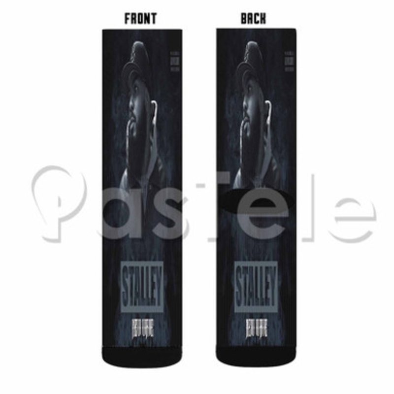 Stalley New Wave Custom Sublimation Personalized Printed Socks Polyester Acrylic Nylon Spandex