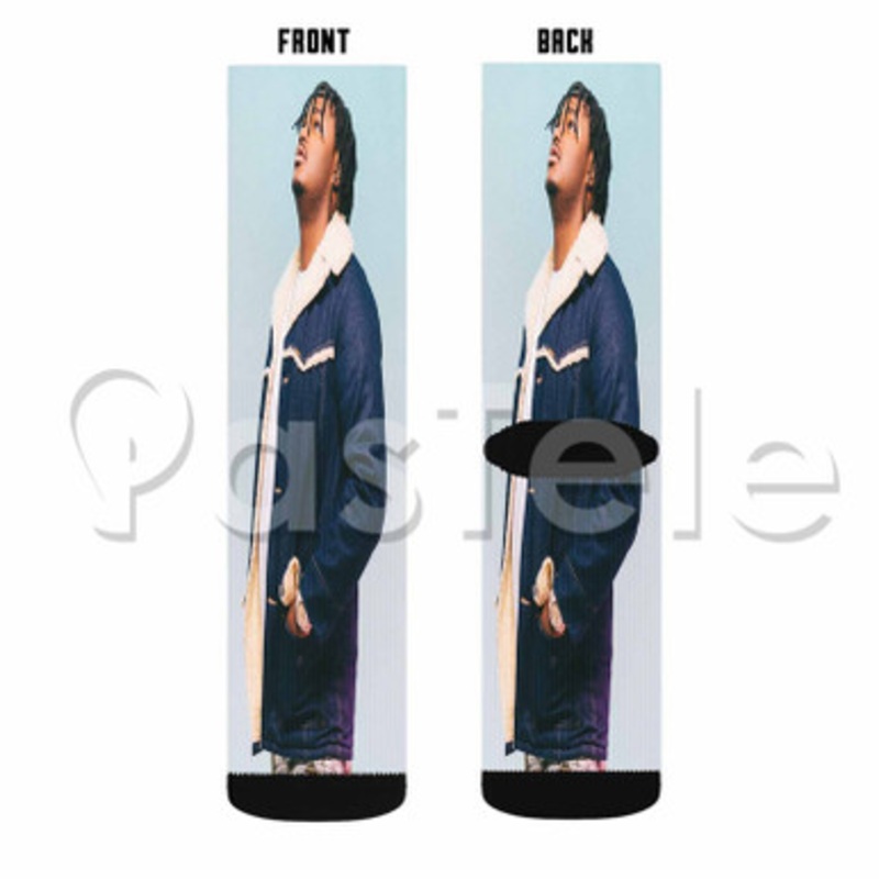 Tee Grizzley Custom Sublimation Personalized Printed Socks Polyester Acrylic Nylon Spandex
