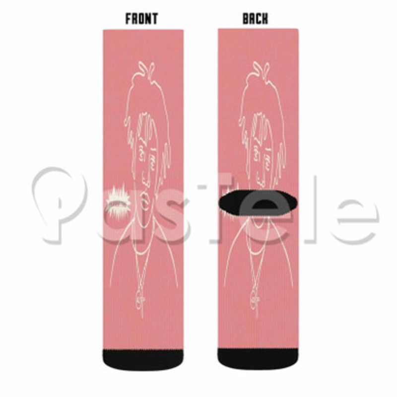 TUT Hammer Time Custom Sublimation Personalized Printed Socks Polyester Acrylic Nylon Spandex