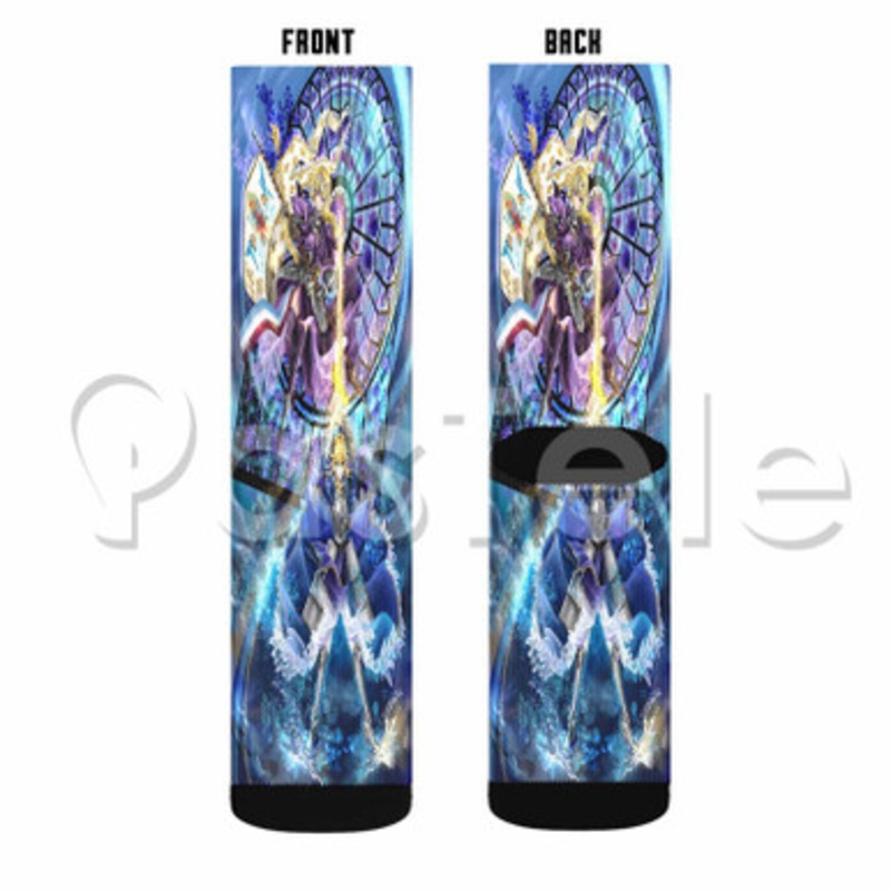 Zero Fate Apocrypha Custom Sublimation Personalized Printed Socks Polyester Acrylic Nylon Spandex