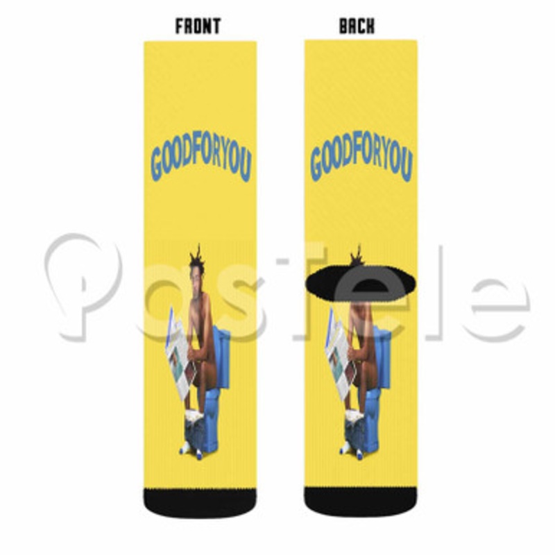 Amin Blinds Custom Sublimation Personalized Printed Socks Polyester Acrylic Nylon Spandex