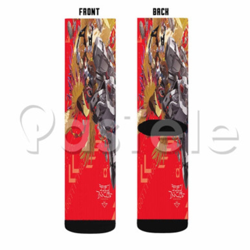 Digimon Adventure tri Custom Sublimation Personalized Printed Socks Polyester Acrylic Nylon Spandex